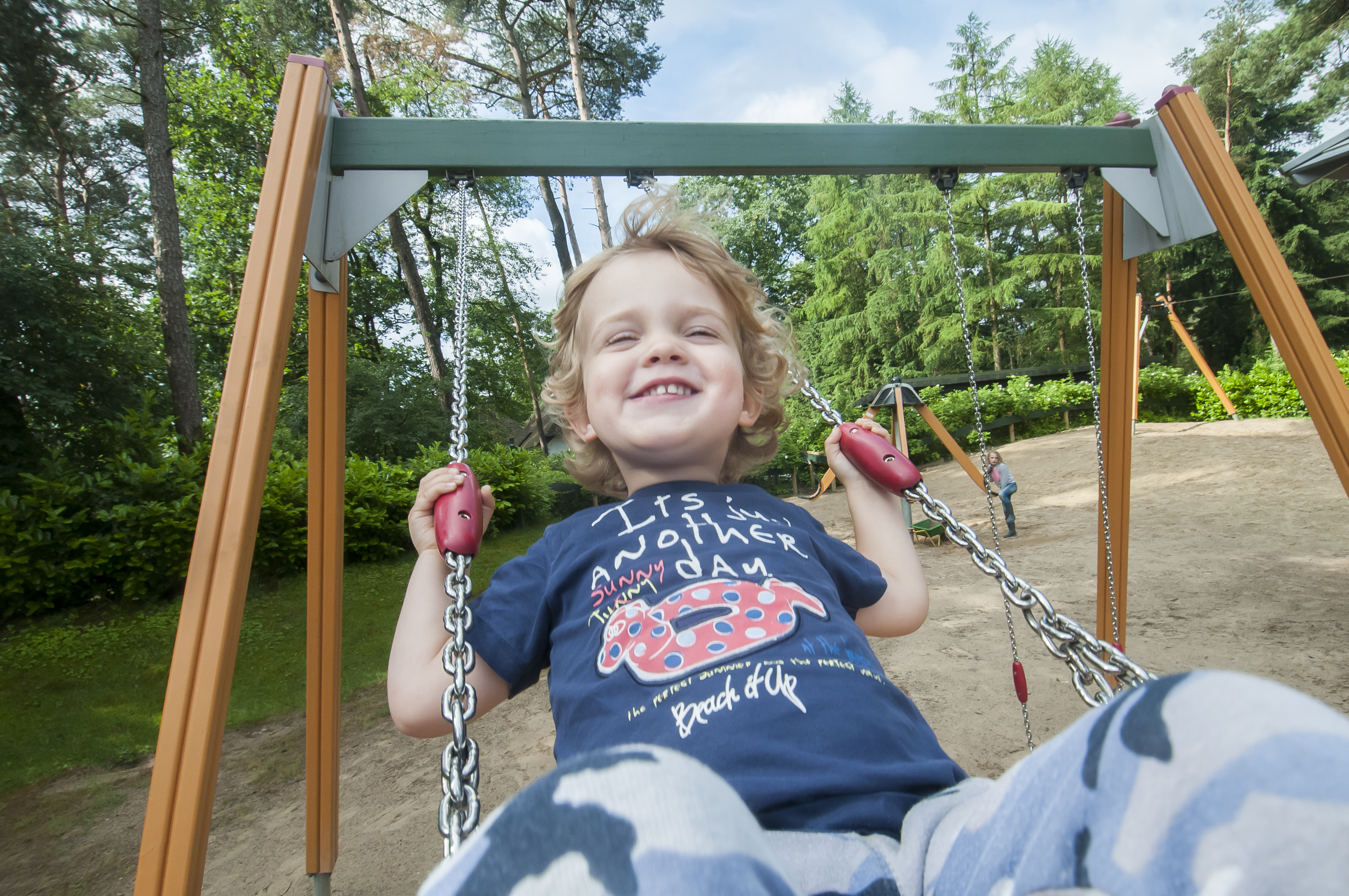 Kind speeltuin