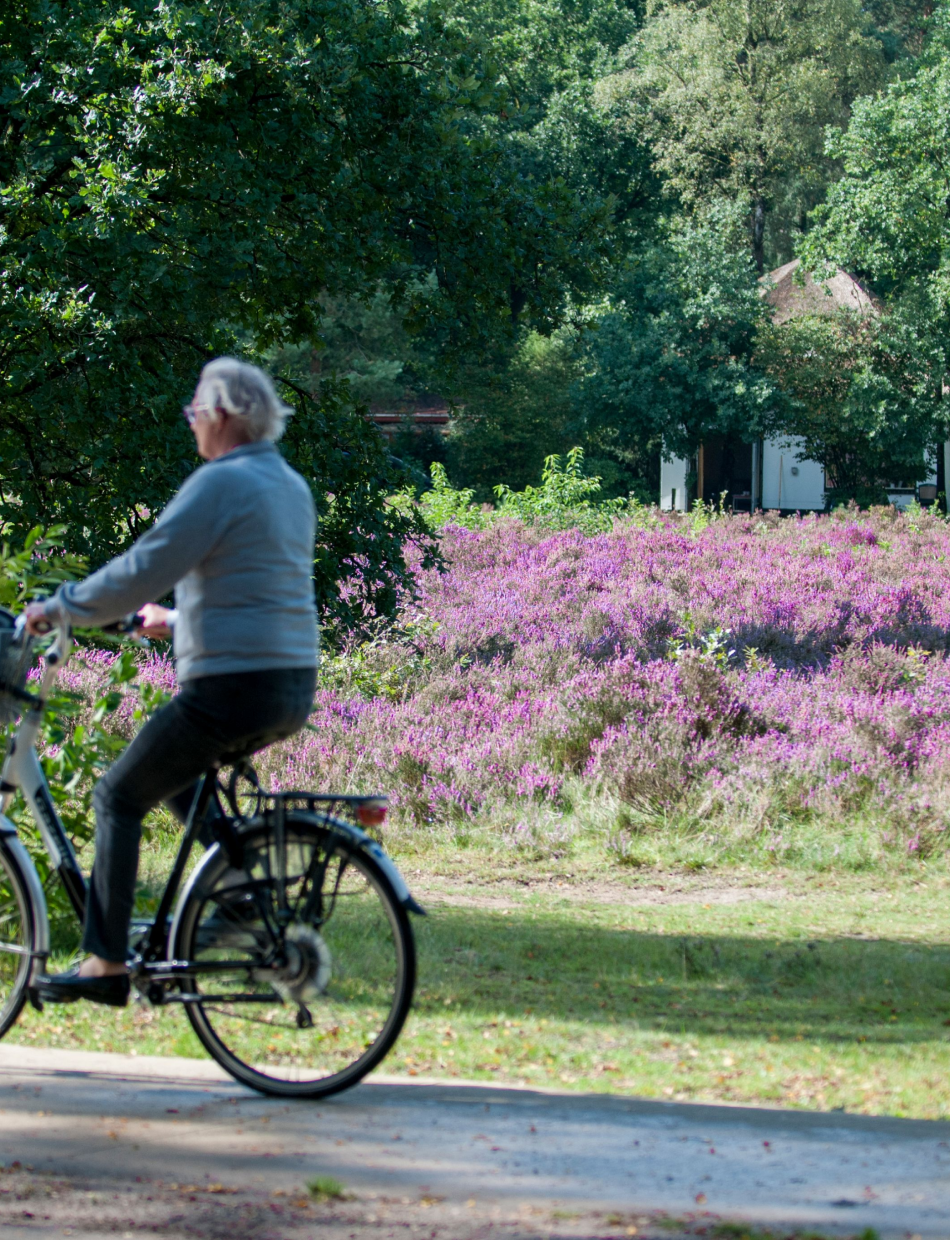 op de fiets